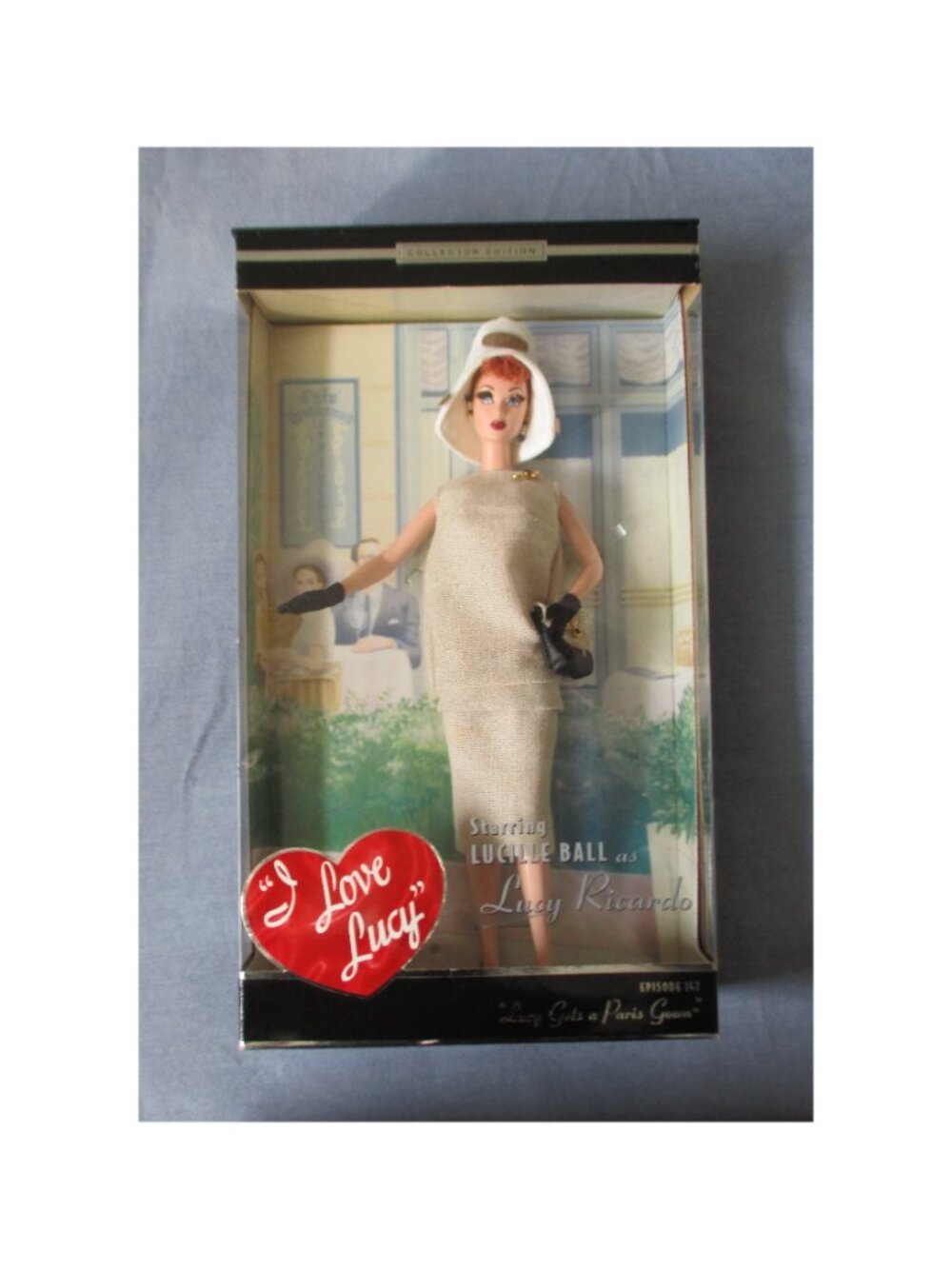 Vtg I Love Lucy Barbie Doll New in Box Lucy Gets a Paris Gown Episode 147